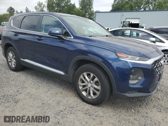 2020 Hyundai Santa Fe SE with VIN 5NMS2CAD4LH179007, listed as a Copart auction lot 60174055 with 72,505 mi miles and Salvage title. Bid and sale history available at DreamBid. Image 4.