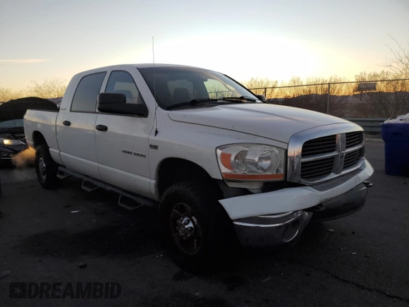 2006 Dodge 1500 SLT with VIN 3D7KS19D36G159989, listed as a Copart auction lot 88144725 with 140,883 mi miles and Clean Title. Bid and sale history available at carsss.com. Image 4.