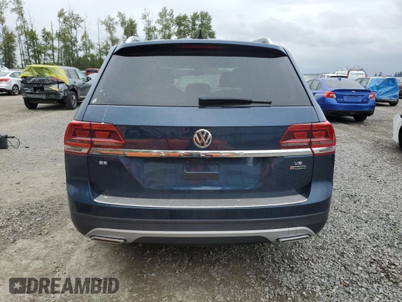 2018 Volkswagen Atlas SE z VIN 1V2KR2CA7JC526669, wystawiony jako Copart lot #57256865 z przebiegiem 86 523 mil mil oraz Szkoda całkowita • Salvage title. Historia ofert i sprzedaży dostępna na DreamBid. Obrazek 6.