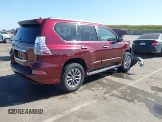 2017 Lexus GX 460 with VIN JTJJM7FX9H5180208, listed as a IAAI auction lot 42085407 with 55,055 mi miles and . Bid and sale history available at DreamBid. Image 4.