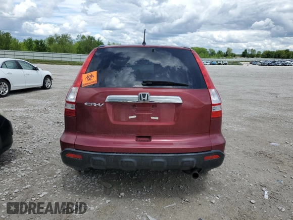 2007 Honda CR-V EX z VIN JHLRE48527C096581, wystawiony jako Copart lot #57968825 z przebiegiem Nie podano mil oraz Czysty tytuł • Clean title. Historia ofert i sprzedaży dostępna na DreamBid. Obrazek 6.