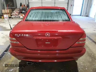 2002 Mercedes-Benz SLK-Class 2.3L Kompressor with VIN WDBKK49F22F262764, listed as a Copart auction lot 82960454 with 108,983 mi miles and Salvage Title. Bid and sale history available at carsss.com. Image 6.