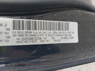 2017 Dodge Journey SXT with VIN 3C4PDCBB8HT527334, listed as a IAAI auction lot 42129556 with 142,968 mi miles and . Bid and sale history available at DreamBid. Image 9.