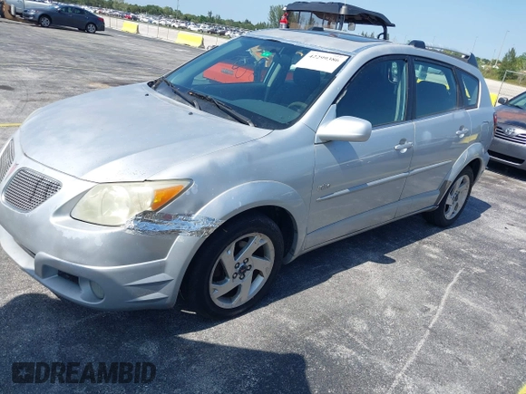 2005 Pontiac Vibe z VIN 5Y2SL63835Z410900, wystawiony jako IAAI lot #42299386 z przebiegiem 131 207 mil mil oraz . Historia ofert i sprzedaży dostępna na DreamBid. Obrazek 2.