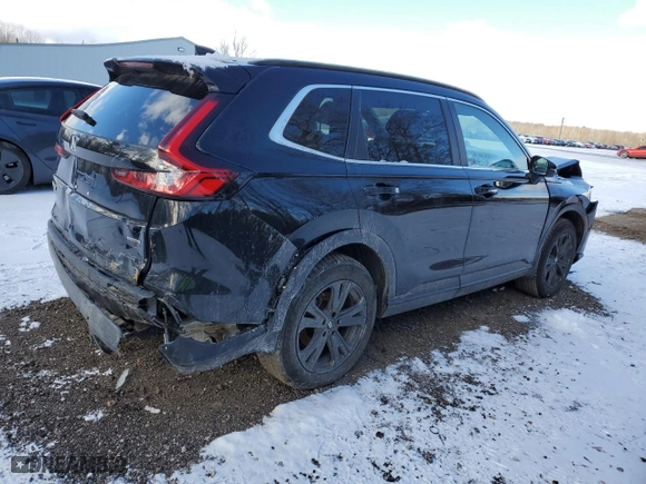 2023 Honda CR-V Hybrid Sport Touring with VIN 2HKRS6H92PH204979, listed as a Copart auction lot 87159494 with 135,916 mi miles and Salvage Title. Bid and sale history available at carsss.com. Image 3.