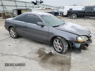 2003 Acura CL Type S w/Navigation System with VIN 19UYA41733A009116, listed as a Copart auction lot 83056484 with 201,188 mi miles and Salvage Title. Bid and sale history available at carsss.com. Image 4.