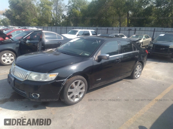 2008 Lincoln MKZ with VIN 3LNHM28T38R645010, listed as a IAAI auction lot 30711541 with 183,661 mi miles and . Bid and sale history available at carsss.com. Image 2.