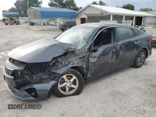 2020 Kia Optima LX with VIN 5XXGT4L37LG404452, listed as a Copart auction lot 55333805 with 140,889 mi miles and Salvage title. Bid and sale history available at DreamBid. Image 1.