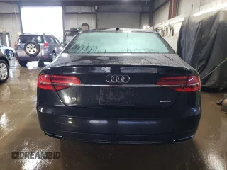 2017 Audi A8 z VIN WAU44AFD2HN014533, wystawiony jako Copart lot #46684705 z przebiegiem 94 030 mil mil oraz Szkody całkowita. Historia ofert i sprzedaży dostępna na DreamBid. Obrazek 6.
