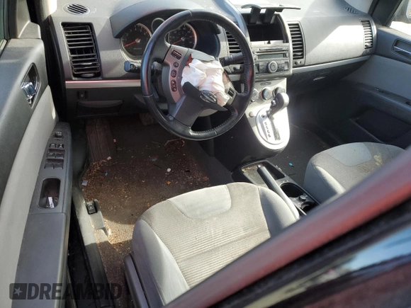 2011 Nissan Sentra S with VIN 3N1AB6AP6BL664020, listed as a Copart auction lot 49903825 with 158,155 mi miles and Salvage title. Bid and sale history available at DreamBid. Image 8.