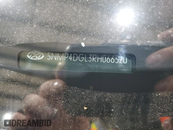 2024 Hyundai Santa Fe Limited z VIN 5NMP4DGL3RH066520, wystawiony jako Copart lot #50894405 z przebiegiem 3 108 mil mil oraz Szkoda całkowita • Salvage title. Historia ofert i sprzedaży dostępna na DreamBid. Obrazek 13.