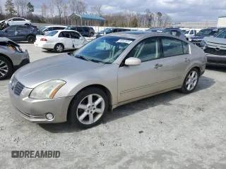 2005 Nissan Maxima 3.5 SE with VIN 1N4BA41E45C815045, listed as a Copart auction lot 48057835 with 168,463 mi miles and Salvage Title. Bid and sale history available at carsss.com. Image 1.