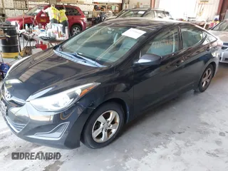 2014 Hyundai Elantra SE with VIN 5NPDH4AE9EH538105, listed as a IAAI auction lot 42598160 with 97,997 mi miles and . Bid and sale history available at DreamBid. Image 2.