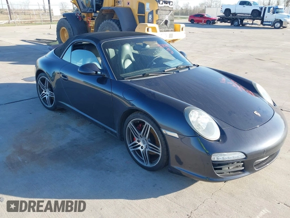 2009 Porsche 911 Carrera with VIN WP0CA29969S740399, listed as a IAAI auction lot 41219499 with Not Provided miles. Bid and sale history available at carsss.com. Image 1.
