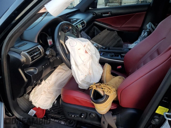 2016 Lexus IS 300/350 with VIN JTHCM1D27G5007090, listed as a Copart auction lot 42231925 with Not provided miles and Salvage title. Bid and sale history available at DreamBid. Image 7.