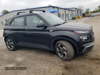 2021 Hyundai Venue SEL with VIN KMHRC8A35MU089922, listed as a Copart auction lot 53972725 with 43,979 mi miles and Salvage title. Bid and sale history available at DreamBid. Image 4.