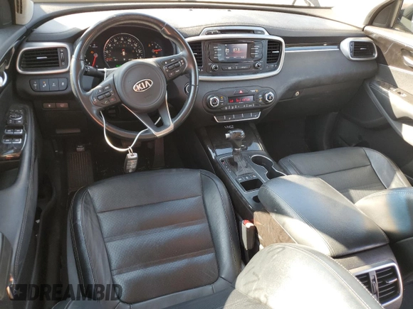 2016 Kia Sorento EX with VIN 5XYPHDA10GG050133, listed as a Copart auction lot 80547154 with 122,729 mi miles and Salvage Title. Bid and sale history available at carsss.com. Image 8.