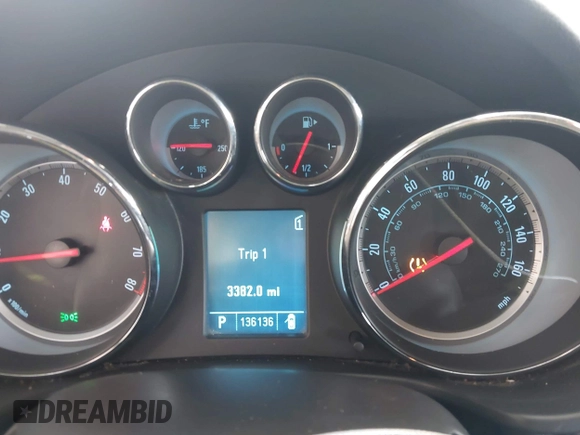 2011 Buick Regal CXL Turbo TO5 with VIN W04GZ5GV4B1091722, listed as a IAAI auction lot 42489999 with 136,136 mi miles and . Bid and sale history available at DreamBid. Image 7.