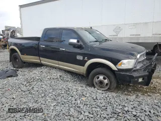 2015 Ram 3500 Longhorn with VIN 3C63RRKLXFG583803, listed as a Copart auction lot 86024774 with 386,033 mi miles and Clean Title. Bid and sale history available at carsss.com. Image 4.
