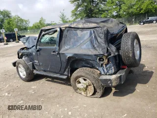 2008 Jeep Wrangler X with VIN 1J4FA24158L563572, listed as a Copart auction lot 58667265 with 162,649 mi miles and Salvage title. Bid and sale history available at DreamBid. Image 2.