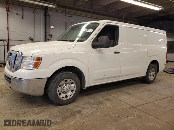 2013 Nissan NV S with VIN 1N6BF0KM2DN109430, listed as a Copart auction lot 43142315 with 148,998 mi miles and Salvage Title. Bid and sale history available at carsss.com. Image 1.