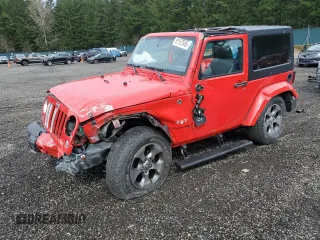 2018 Jeep Wrangler Sahara z VIN 1C4AJWBGXJL861734, wystawiony jako Copart lot #51157545 z przebiegiem 44 967 mil mil oraz Szkoda całkowita • Salvage title. Historia ofert i sprzedaży dostępna na DreamBid. Obrazek 1.