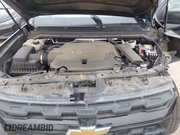 2021 Chevrolet Colorado 2WD Work Truck z VIN 1GCGSBEN5M1293788, wystawiony jako IAAI lot #42072335 z przebiegiem 66 806 mil mil oraz . Historia ofert i sprzedaży dostępna na DreamBid. Obrazek 10.