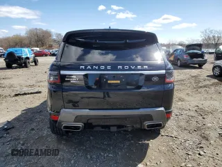 2018 Land Rover Range Rover Sport HSE with VIN SALWR2RV2JA189197, listed as a Copart auction lot 49468355 with 30,171 mi miles and Salvage Title. Bid and sale history available at carsss.com. Image 6.