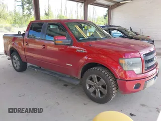 2013 Ford F-150 XL with VIN 1FTFW1CT9DKE51815, listed as a IAAI auction lot 42153118 with 132,802 mi miles and . Bid and sale history available at DreamBid. Image 1.