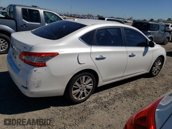 2013 Nissan Sentra FE+ S with VIN 3N1AB7AP6DL661787, listed as a Copart auction lot 50468895 with 192,111 mi miles and Clean Title. Bid and sale history available at DreamBid. Image 5.