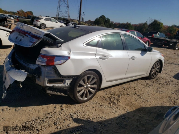 2015 Hyundai Azera Limited with VIN KMHFH4JGXFA476485, listed as a Copart auction lot 77338624 with 111,056 mi miles and Salvage Title. Bid and sale history available at carsss.com. Image 3.