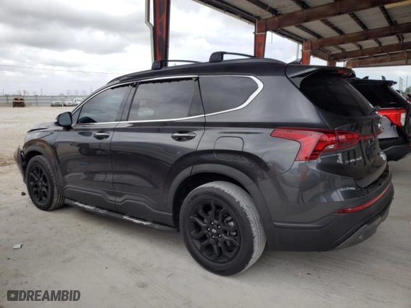 2022 Hyundai Santa Fe SEL with VIN 5NMS64AJ4NH424603, listed as a Copart auction lot 51978285 with 52,682 mi miles and Salvage Title. Bid and sale history available at carsss.com. Image 2.