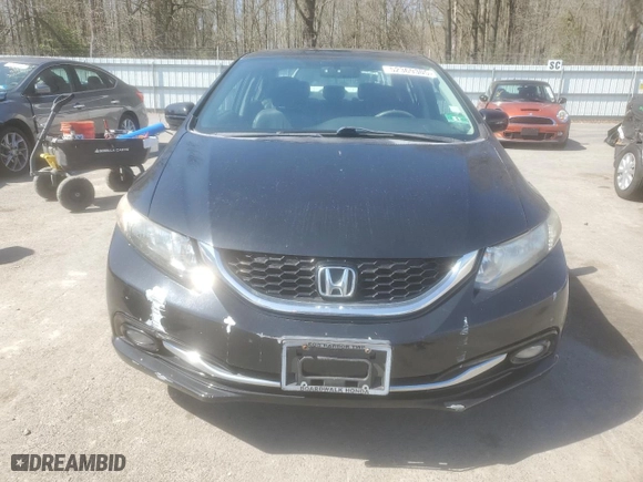 2014 Honda Civic Sedan EX-L with VIN 2HGFB2F90EH544993, listed as a Copart auction lot 52369305 with 159,944 mi miles and Clean Title. Bid and sale history available at carsss.com. Image 5.