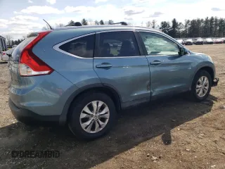 2013 Honda CR-V EX-L with VIN 2HKRM3H70DH523834, listed as a Copart auction lot 47344645 with 163,845 mi miles and Salvage Title. Bid and sale history available at DreamBid. Image 3.