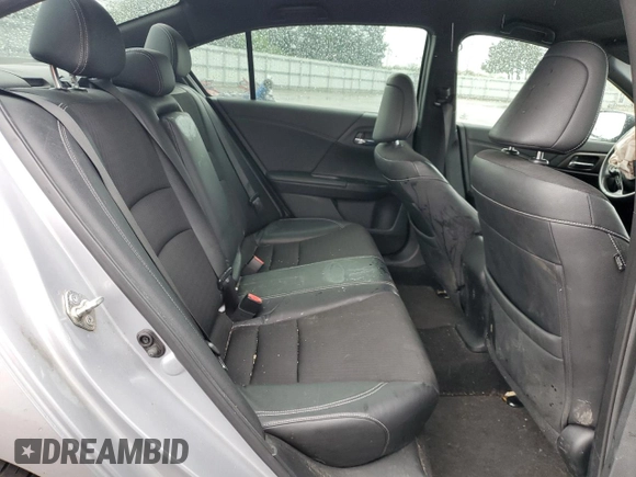 2017 Honda Accord Sedan Sport with VIN 1HGCR2F54HA032927, listed as a Copart auction lot 54813265 with 90,296 mi miles and Salvage Title. Bid and sale history available at carsss.com. Image 10.