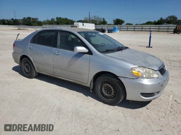 2005 Toyota Corolla CE with VIN 1NXBR32E85Z552916, listed as a Copart auction lot 52723295 with 279,769 mi miles and Clean Title. Bid and sale history available at DreamBid. Image 4.