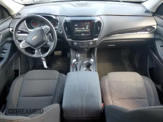 2018 Chevrolet Traverse LS with VIN 1GNERFKW9JJ276499, listed as a Copart auction lot 56007095 with 69,202 mi miles and Salvage title. Bid and sale history available at DreamBid. Image 8.