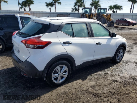 2020 Nissan Kicks S с VIN 3N1CP5BV3LL496937, выставлен на аукционе Copart как лот 55214565 с пробегом Не указан миль и На запчасти • Non repairable. История ставок и продаж доступна на DreamBid. Изображение 3.
