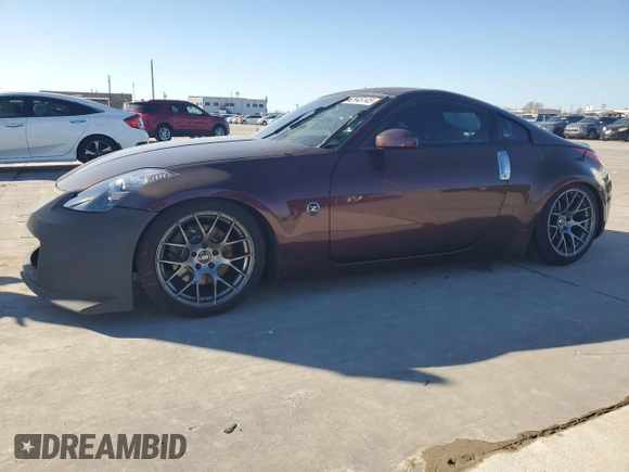 2006 Nissan 350Z Touring with VIN JN1AZ34D96M303839, listed as a Copart auction lot 42945145 with 151,779 mi miles and Salvage Title. Bid and sale history available at carsss.com. Image 1.
