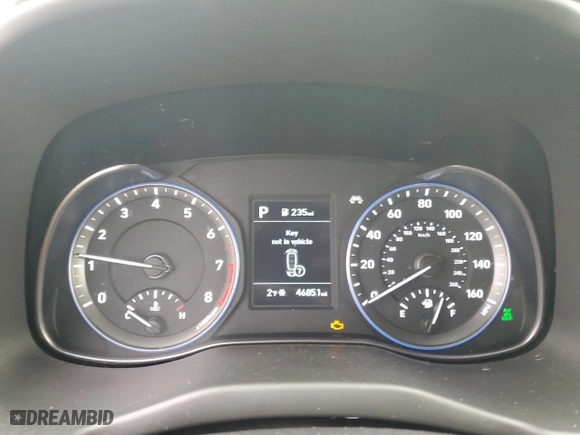 2019 Hyundai Kona Limited with VIN KM8K3CA59KU233460, listed as a Copart auction lot 78983684 with 46,851 mi miles and Salvage Title. Bid and sale history available at carsss.com. Image 9.