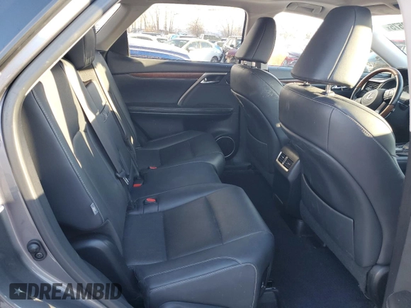 2020 Lexus RX 350L with VIN JTJHZKFA3L2024643, listed as a Copart auction lot 89398575 with 41,151 mi miles and Salvage title. Bid and sale history available at DreamBid. Image 11.