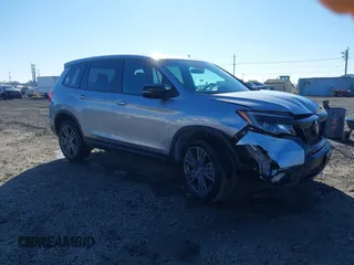 2021 Honda Passport EX-L with VIN 5FNYF8H54MB026155, listed as a IAAI auction lot 41423258 with 26,245 mi miles and . Bid and sale history available at DreamBid. Image 1.