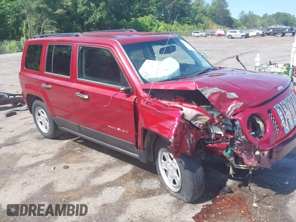 2016 Jeep Patriot Sport z VIN 1C4NJPBAXGD513390, wystawiony jako IAAI lot #42254500 z przebiegiem 178 813 mil mil oraz . Historia ofert i sprzedaży dostępna na DreamBid. Obrazek 1.