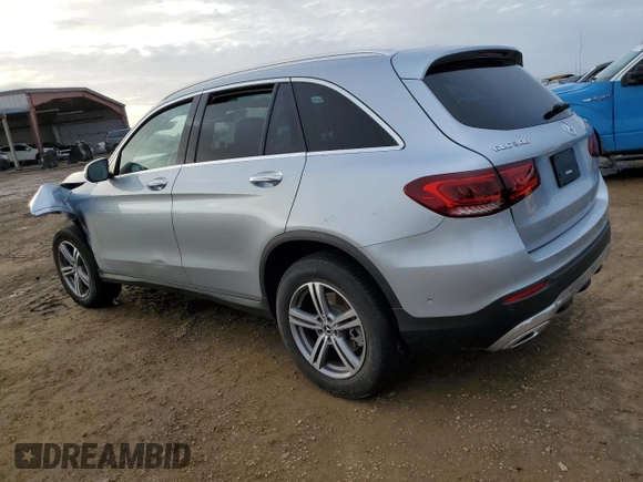 2022 Mercedes-Benz GLC 300 with VIN W1N0G8EB0NG042857, listed as a Copart auction lot 86660434 with Not Provided miles and Salvage Title. Bid and sale history available at DreamBid. Image 2.