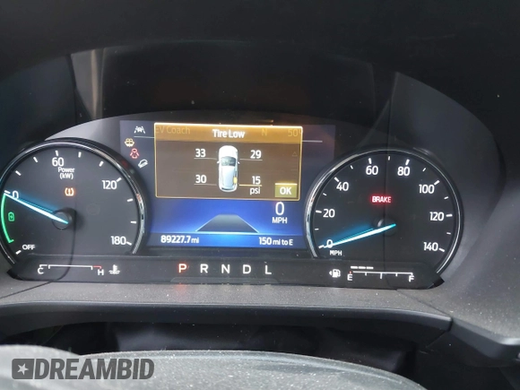 2022 Ford Escape SE Hybrid with VIN 1FMCU9BZ7NUA48866, listed as a IAAI auction lot 41552593 with 89,227 mi miles and . Bid and sale history available at carsss.com. Image 7.