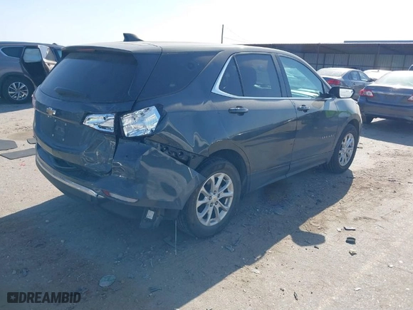 2020 Chevrolet Equinox LT with VIN 2GNAXJEV3L6173217, listed as a IAAI auction lot 41853930 with 160,649 mi miles. Bid and sale history available at carsss.com. Image 4.