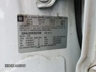 2012 Chevrolet Captiva Sport LT with VIN 3GNAL3E59CS620206, listed as a Copart auction lot 78211314 with 263,807 mi miles and Non Repairable. Bid and sale history available at DreamBid. Image 13.