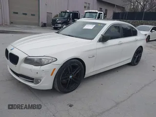 2011 BMW 5 Series 528i with VIN WBAFR1C50BC747349, listed as a IAAI auction lot 42021678 with 120,227 mi miles and . Bid and sale history available at carsss.com. Image 2.