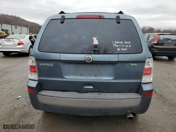 2010 Mercury Mariner with VIN 4M2CN9BG5AKJ14167, listed as a Copart auction lot 79686114 with 202,184 mi miles and Clean Title. Bid and sale history available at carsss.com. Image 6.