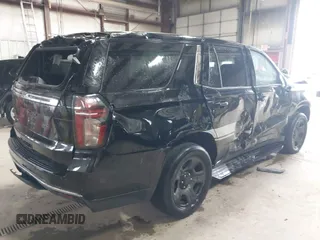 2023 Chevrolet Tahoe Commercial with VIN 1GNSKLED9PR283866, listed as a IAAI auction lot 41908799 with 35,753 mi miles and . Bid and sale history available at DreamBid. Image 4.